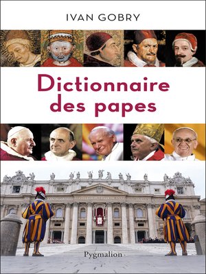 cover image of Dictionnaire des papes